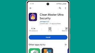 Clean Master Ultra Security App Kaise Use Kare || How To Use Clean Master Ultra Security App