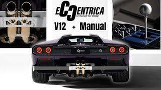 Eccentrica V12 is a Lamborghini Diablo Restomod