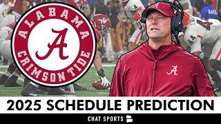 Alabama Football 2025 Schedule Breakdown & Record Prediction For Every Matchup In The 2025 Season