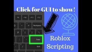 How To Make A Gui Popup From Pressing A key- Roblox Scripting Tutorial | Danielp533