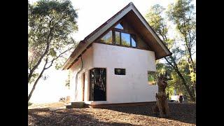 Hemp-Crete house - Start to finish, awesome time-lapse