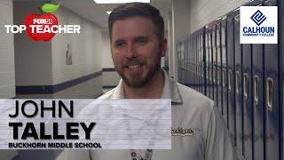 FOX54 Top Teacher John Talley, Buckhorn Middle School