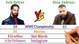 Seth Rollins Vs Jon Moxley (Dean Ambrose) Comparison - Bio2oons