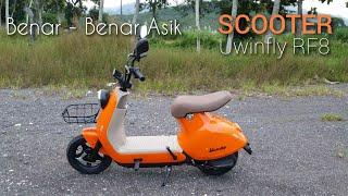 Uwinfly RF8 sepeda listrik dengan tampilan yang menarik dan asik