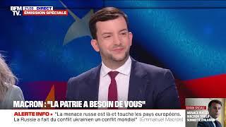 Jean-Philippe Tanguy : "Réarmons la France !" (BFMTV)