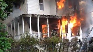 Stockton Fire Initial Attack, PAR, & Shift To Defensive