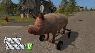 Бюджетный тюнинг. Мод для Farming Simulator 17 #shorts