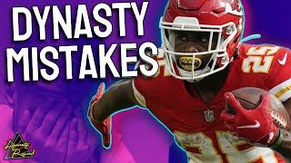Dynasty Mistakes That Will Set You Back YEARS - Dynasty Fantasy Football Strategy