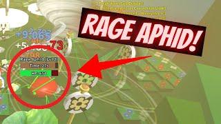 Finding a RAGE APHID in clover field! - Bee Swarm Simulator