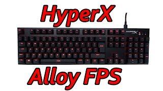 Kingston HyperX Alloy FPS Cherry MX Blue Keyboard Review