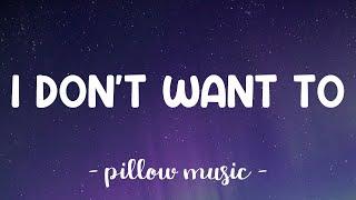 I Don't Want To - Toni Braxton (Lyrics) 