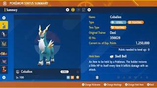 Cobalion - Solo - 7 Star Baxcalibur Raid - Pokemon Scarlet/Violet