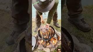 #outdoorcooking #cooking #food #outdoors#camping #firekitchen #nature #campping #bbqmeat#smokegrill