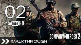 Company of Heroes 2 Walkthrough Gameplay - Part 2 Campaign (Mission 2 - Scorched Earth 1/2) HD 1080p