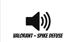 Valorant - Spike Defuse Sound Effect