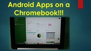 Android Apps on a Chromebook!!!