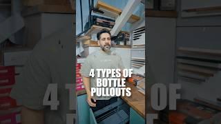 Bottle Pullouts | Kitchen Design | Kitchen Cabinets #kitchendesign #kitchencabinets #bottlepullouts