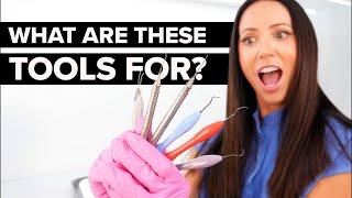 Dental Tools Used During a Teeth Cleaning - EXPLAINED!