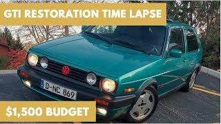 '92 VW Golf GTI MK2 Restoration | $1,500 BUDGET