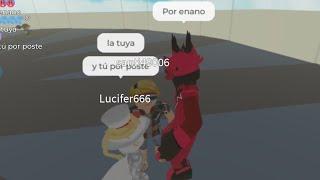 ALASTOR Y LUCIFER JUGANDO ROBLOX! |Hazbin Hotel|