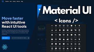 Icons - Learn Material UI Components in React