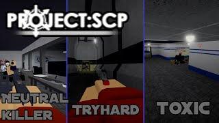 10 Types of Project: SCP Players(Roblox)