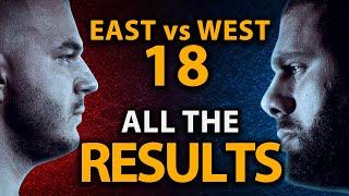 EAST vs WEST 18 RESULTS | Levan vs Ermes Rematch | East vs West 18 | Devon vs Alex