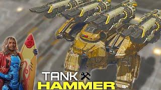 HAMMER Behemoth Goes Nuclear... Accelerated Fire Rate Slicing Through Tanks | War Robots