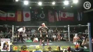CHIKARA: Ares & Claudio Castagnoli (Antonio Cesaro) vs. Incoherence [PCAGG 266]