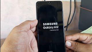 Como hacer Hard reset samsung a12 método sencillo