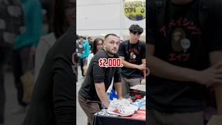 Cashing Out $2,000 On Jordan 1 Retro High ‘Off-White’ At Sneaker Con! #viral #funny #yt #comedy #fy