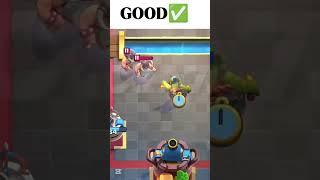 BAD Placement VS GOOD Placement️‍🩹 #clashroyale #royalearena #gaming #shorts@ClashRoyale