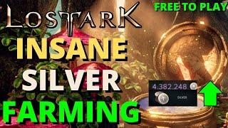 Lost Ark NA Free To Play Silver Farming Guide! Get Rich Fast!