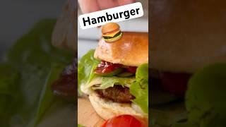 Selfmade Hamburger #hamburger #shorts #nofastfood #meat