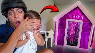 Construí Uma Casa De Boneca Para Minha Filha!