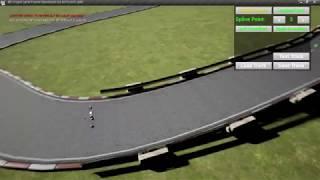 UE4 Track Editor: Creating and manipulating Spline Meshes at runtime ( side project )