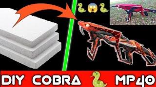 Free Fire Cobra MP40 gun In Real Life / DIY homemade making cobra MP40 gun