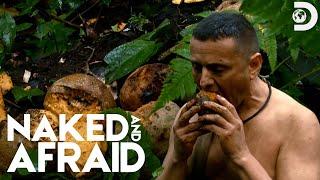 Caesar Gets DRUNK From Eating Monkey Fruit! | Naked and Afraid | Discovery