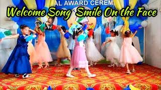 Welcome Song For School | Smile on the face | Kids Tablo Performance