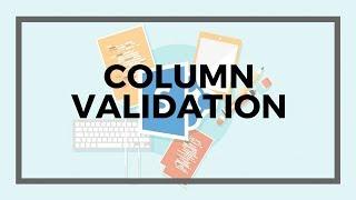 Ensure Data Accuracy in SharePoint 2013 with Column Validation | #DataAccuracy #SharePointTips