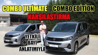 UYGUN FİYATLI YENİ OPEL COMBO - COMBO EDİTİON VE COMBO ULTİMATE KARŞILAŞTIRMASI#opel #ticari #combo