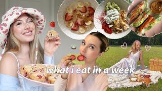 what i eat in a week (summer edition) 