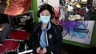 Bones - Imagine Dragons - DRUM COVER by Sophia Hong @ Peters Private Drum Lessons 2022