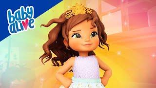 Baby Alive Official ⬆️ Princess Ellie Grows Up!  Kids Videos 