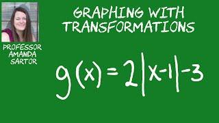 Graphing with Transformations | Absolute Value
