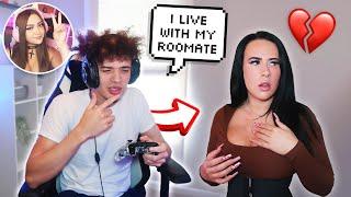 Calling My Girlfriend A ROOMATE While Gaming With Other Girls! *SHE FLIPPED*