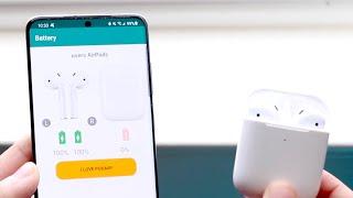 How To Check AirPods Battery Life On Android!