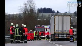 Marktoberdorf: 41-Jähriger stirbt nach Frontalcrash mit LKW