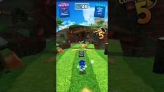 Sonic dash running sim #sonic #sonicthehedgehog