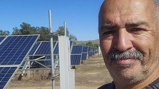 Cleaning A Solar Farm Live | SoCal Solar Panel Cleaning Company